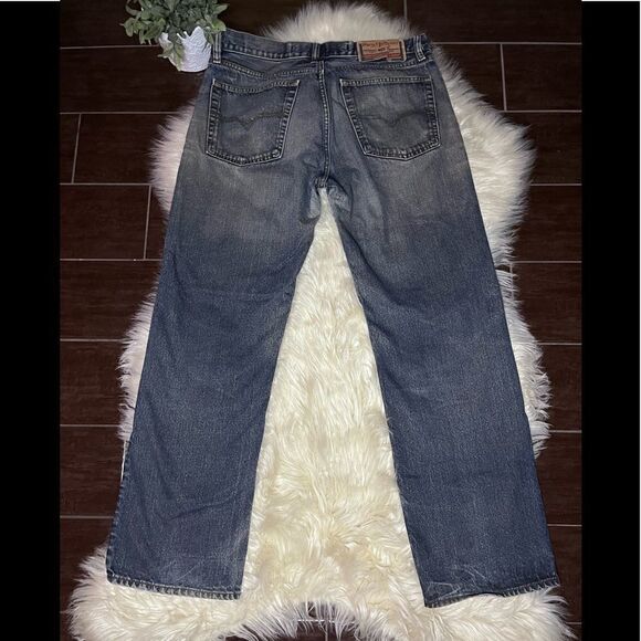 Diesel Industry vintage button fly relaxed denim jeans sz 33 - Picture 6 of 9